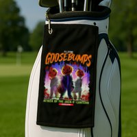 Goosebumps Attack Of Jack O Lantern One Day At Horror Land Classic Golf Towel