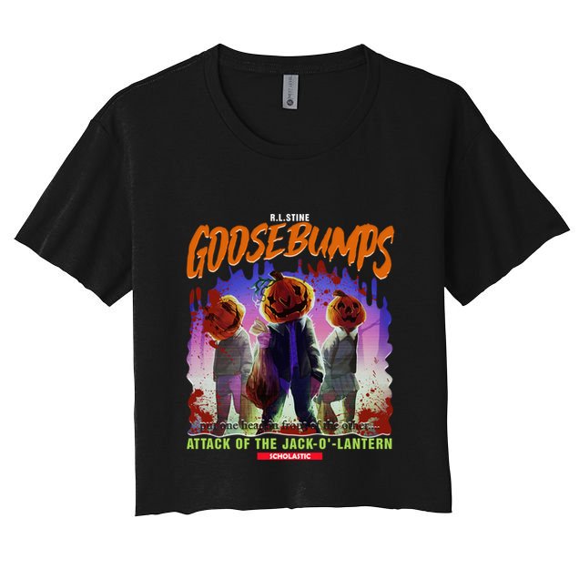 Goosebumps Attack Of Jack O Lantern One Day At Horror Land Classic Crop Top
