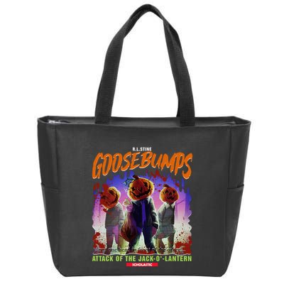 Goosebumps Attack Of Jack O Lantern One Day At Horror Land Classic Zip Tote Bag