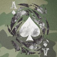 Grunge Ace Of Spades Legacy Tie Dye Trucker Hat