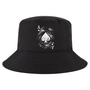 Grunge Ace Of Spades Cool Comfort Performance Bucket Hat