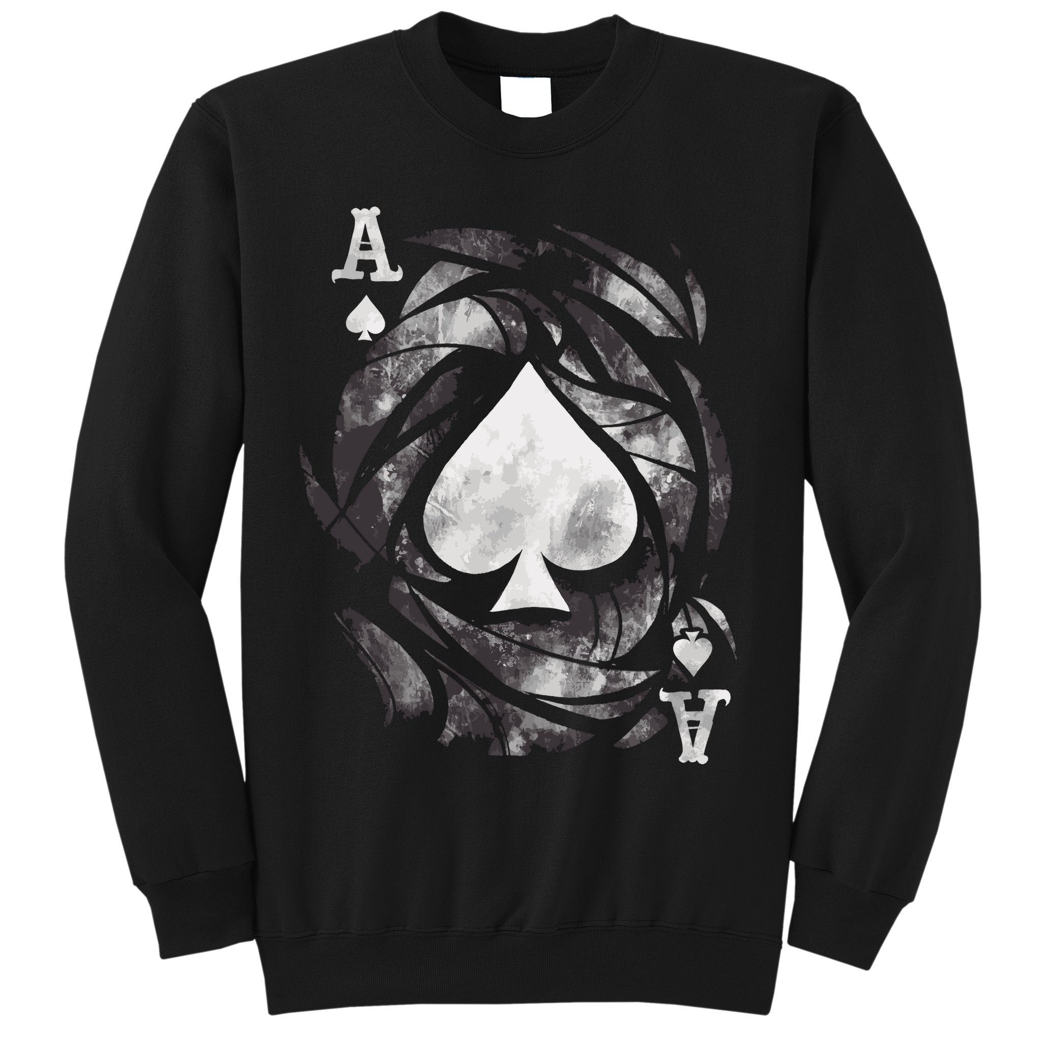 Grunge Ace Of Spades Sweatshirt