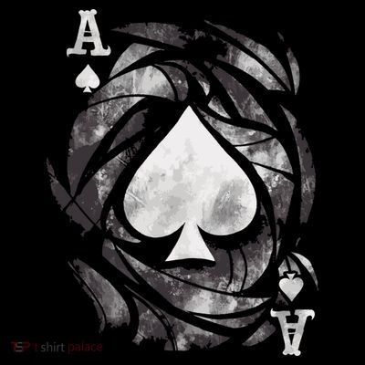 Grunge Ace Of Spades T-Shirt
