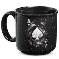Grunge Ace Of Spades 15oz Campfire Ceramic Mug