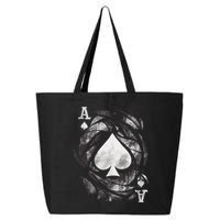 Grunge Ace Of Spades 25L Jumbo Tote