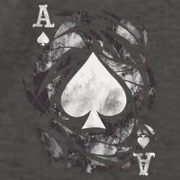 Grunge Ace Of Spades Vector Backpack