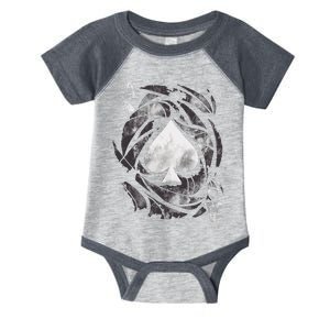 Grunge Ace Of Spades Infant Baby Jersey Bodysuit