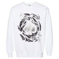 Grunge Ace Of Spades Garment-Dyed Sweatshirt