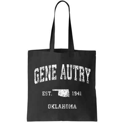 Gene Autry Oklahoma Ok Vintage Athletic Sports Design Bag