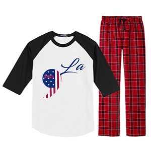 Go All Out Comma La 2024 Raglan Sleeve Pajama Set