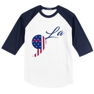 Go All Out Comma La 2024 Baseball Sleeve Shirt