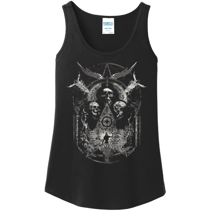 Gothic Aesthetic Occult Unholy Grunge Emo Punk Ladies Essential Tank