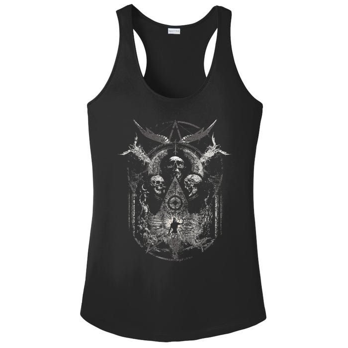 Gothic Aesthetic Occult Unholy Grunge Emo Punk Ladies PosiCharge Competitor Racerback Tank