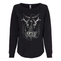 Gothic Aesthetic Occult Unholy Grunge Emo Punk Womens California Wash Sweatshirt