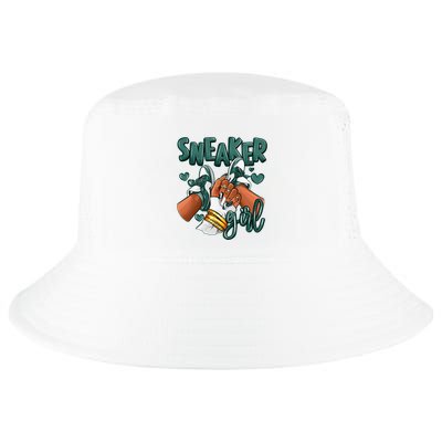 Girl Afro Oxidized Green 4s Matching Cool Comfort Performance Bucket Hat