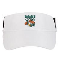 Girl Afro Oxidized Green 4s Matching Adult Drive Performance Visor