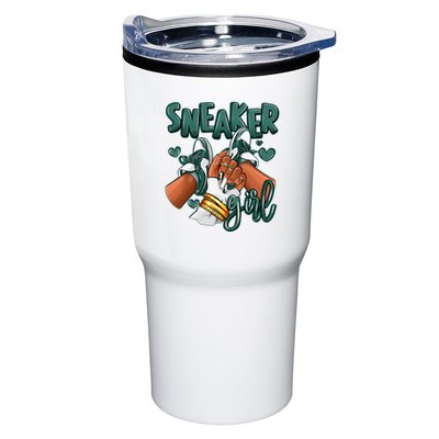 Girl Afro Oxidized Green 4s Matching Tumbler