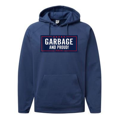 Garbage And Proud Performance Fleece Hoodie