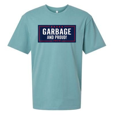 Garbage And Proud Sueded Cloud Jersey T-Shirt