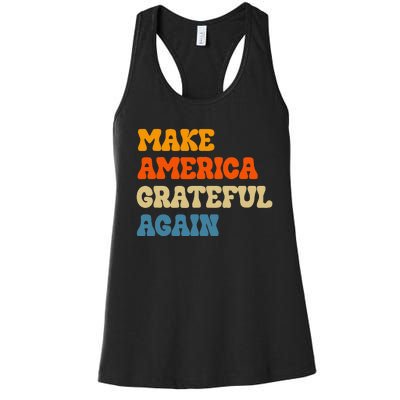 Grateful America Patriotic July 4th Celebration Women's Racerback Tank