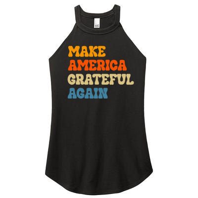 Grateful America Patriotic July 4th Celebration Women’s Perfect Tri Rocker Tank