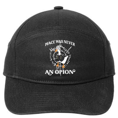 Goose Astarion Peace Was An Never Option 7-Panel Snapback Hat