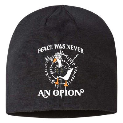 Goose Astarion Peace Was An Never Option Sustainable Beanie