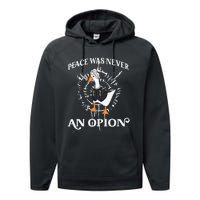 Goose Astarion Peace was an Never Option Performance Fleece Hoodie