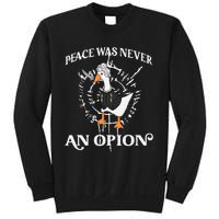 Goose Astarion Peace was an Never Option Sweatshirt