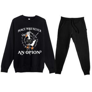 Goose Astarion Peace was an Never Option Premium Crewneck Sweatsuit Set