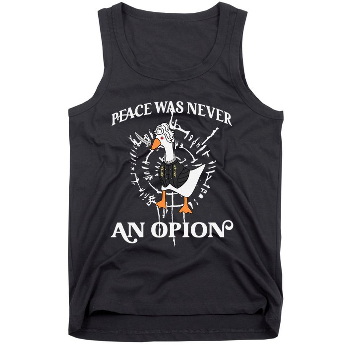 Goose Astarion Peace was an Never Option Tank Top