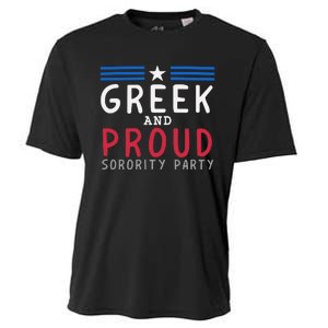 Greek And Proud Women Sorority Party Pro Kamala Harris Cooling Performance Crew T-Shirt