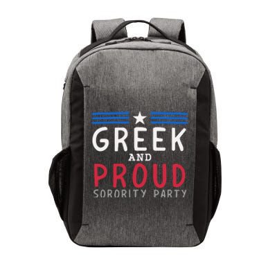 Greek And Proud Women Sorority Party Pro Kamala Harris Vector Backpack