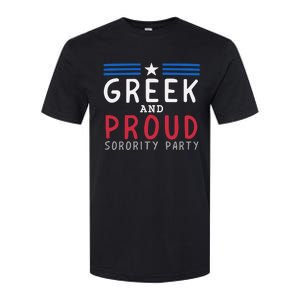 Greek And Proud Women Sorority Party Pro Kamala Harris Softstyle CVC T-Shirt