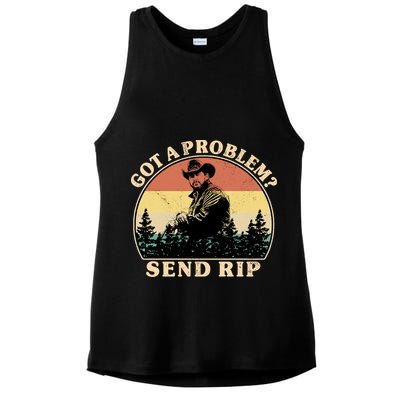 Got A Problem Send Rip Ladies PosiCharge Tri-Blend Wicking Tank
