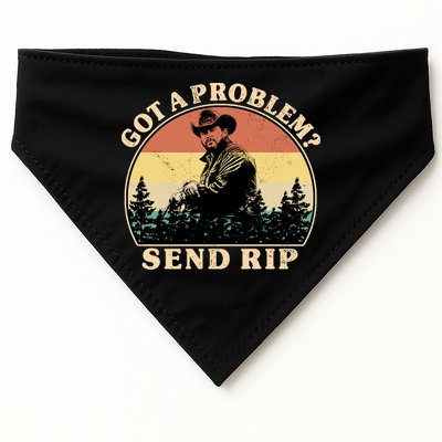 Got A Problem Send Rip USA-Made Doggie Bandana