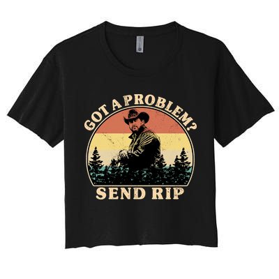 Got A Problem Send Rip Crop Top