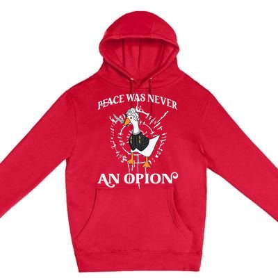 Goose Astarion Peace Was An Never Option Premium Pullover Hoodie