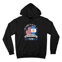 Guatemalan American Patriot Heart is from Guatemala Flag Hoodie