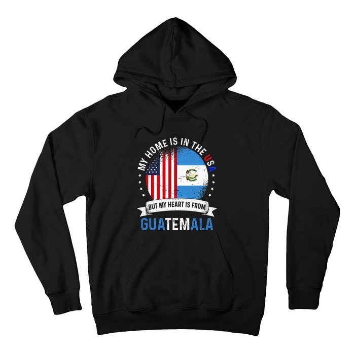 Guatemalan American Patriot Heart is from Guatemala Flag Hoodie