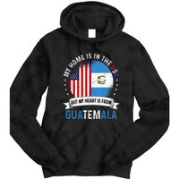 Guatemalan American Patriot Heart is from Guatemala Flag Tie Dye Hoodie