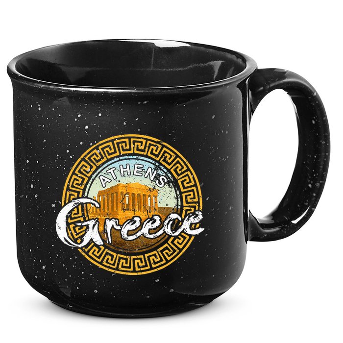 Greece Athens Parthenon Acropolis 15oz Campfire Ceramic Mug