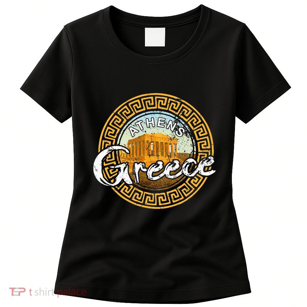 Greece Athens Parthenon Acropolis Womens T-Shirt