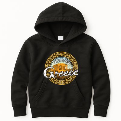 Greece Athens Parthenon Acropolis Kids Hoodie