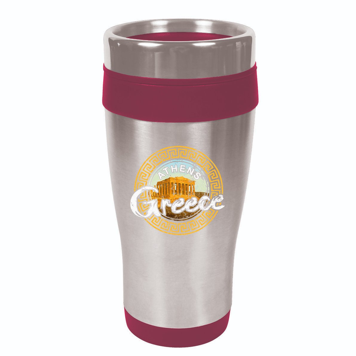 Greece Athens Parthenon Acropolis 16oz Travel Tumbler