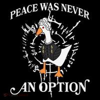 Goose Astarion Peace Was An Never Option Youth Performance Sprint T-Shirt