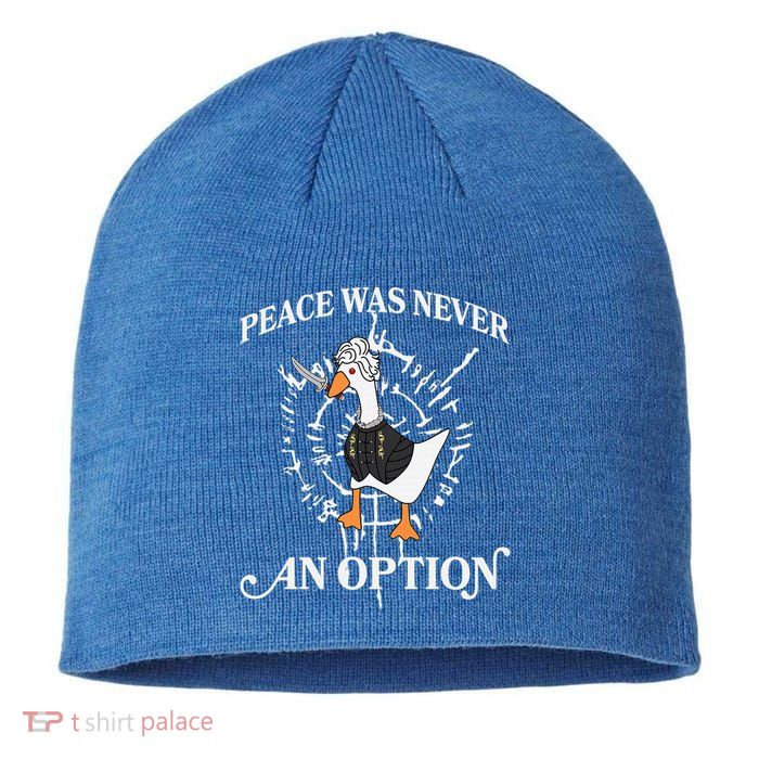 Goose Astarion Peace Was An Never Option Sustainable Beanie