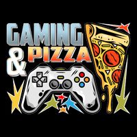 Gaming And Pizza Lover Fan Cooling Performance Crew T-Shirt