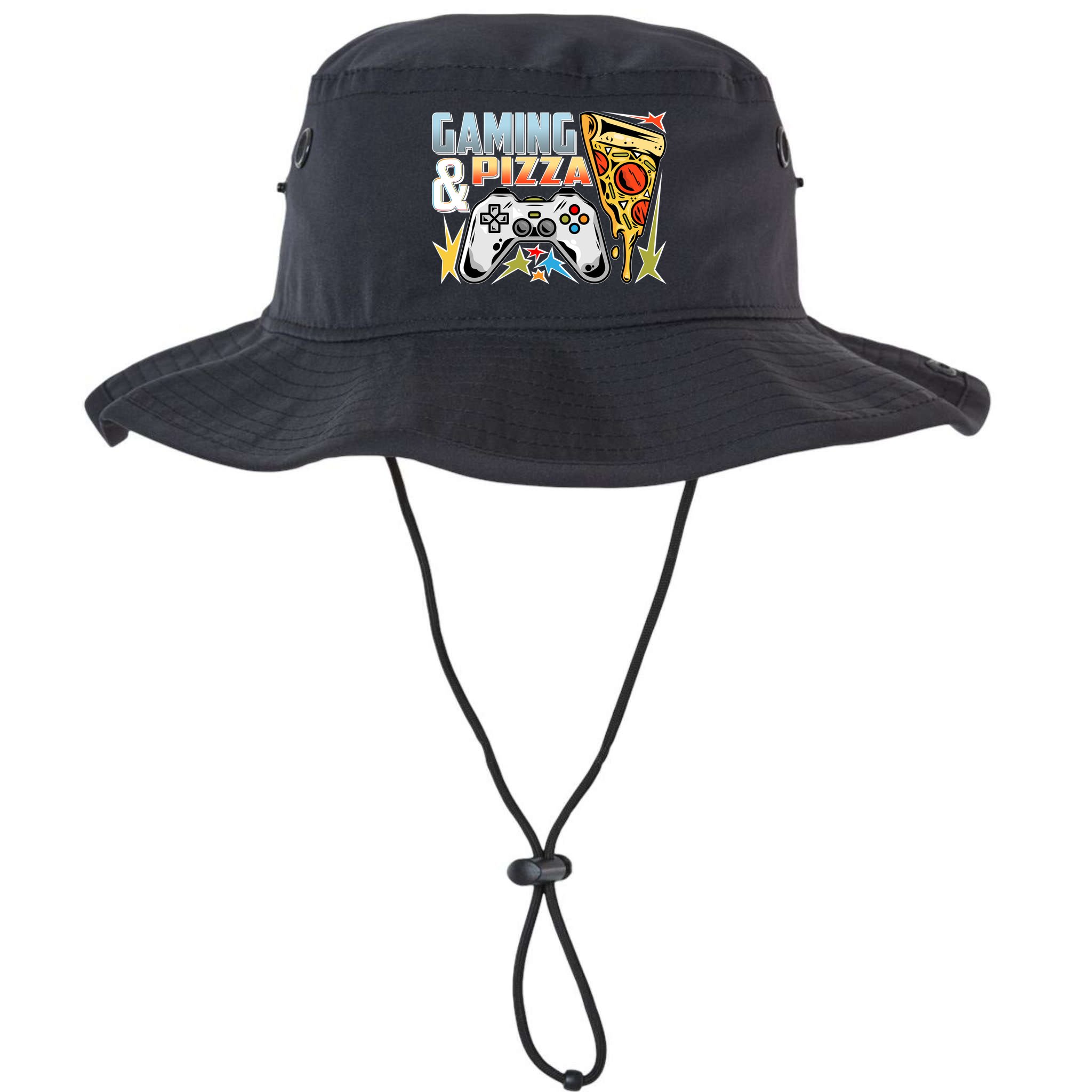 Gaming And Pizza Lover Fan Bucket Hat