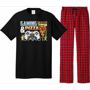 Gaming And Pizza Lover Fan Pajama Set